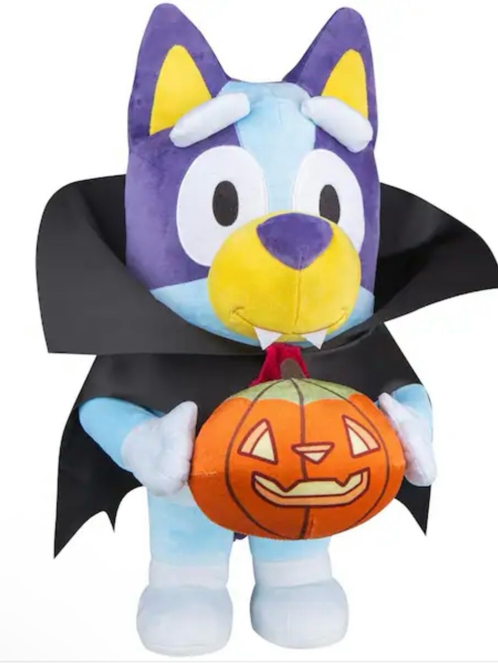 NWT Gemmy Bluey in Vampire Costume 18.5" Halloween Greeter